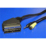 kabel Scart(M) - S-video(M) / jack3,5M,  5m