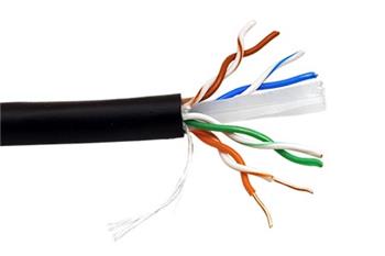 Kabel UTP venkovní, kat. 6, 100m, drát AWG23, CCA