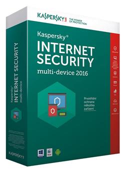 Kaspersky Internet Security multi-device 2018 CZ, 5 zařízení, 1 rok, nová licence, elektronicky
