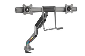 Kensington SmartFit™ Premium Heavy Duty držák na velký monitor – plynový píst, až 49", 20 kg