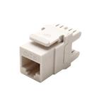 Keystone konektor RJ45 kat. 6, nestíněný, 180°
