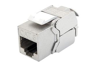 Keystone konektor RJ45 kat. 8.1, stíněný