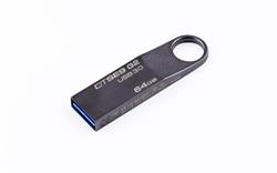 KINGSTON 64GB USB 3.0 DataTraveler SE9 G2 Dark Nickel - read/write 200/50MB/s