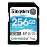 Kingston Canvas Go Plus/SDXC/256GB/UHS-I U3 / Class 10