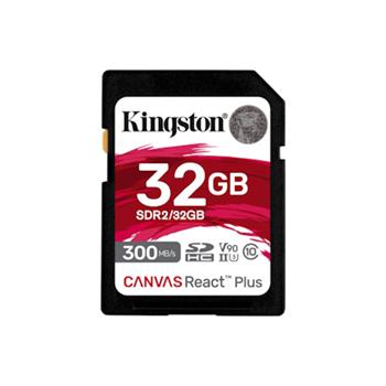 Kingston Canvas React Plus/SDXC/32GB/UHS-II U3 / Class 10