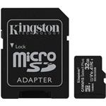 Kingston Canvas Select Plus A1/micro SDHC/32GB/UHS-I U1 / Class 10/+ Adaptér