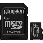 Kingston Canvas Select Plus A1/micro SDXC/64GB/UHS-I U1 / Class 10/+ Adaptér