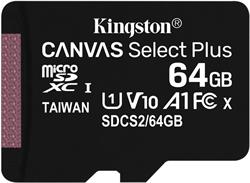 Kingston Canvas Select Plus A1/micro SDXC/64GB/UHS-I U1 / Class 10