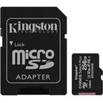 Kingston CANVAS SELECT PLUS/micro SDXC/256GB/UHS-I U3 / Class 10/+ Adaptér