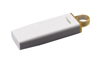 Kingston DataTraveler Exodia/128GB/USB 3.2/USB-A/Bílá
