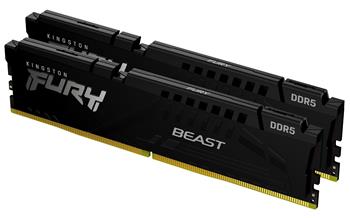 Kingston FURY Beast EXPO/DDR5/128GB/5600MHz/CL36/2x64GB/Black
