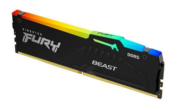 Kingston FURY Beast EXPO/DDR5/32GB/5200MHz/CL40/1x32GB/RGB/Black