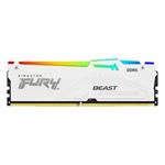 Kingston FURY Beast EXPO/DDR5/32GB/5600MHz/CL36/1x32GB/RGB/White