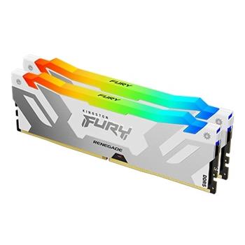 Kingston FURY Renegade/DDR5/64GB/6000MHz/CL32/2x32GB/RGB/White