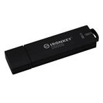 Kingston Ironkey D500S/32GB/USB 3.2/USB-A/Černá