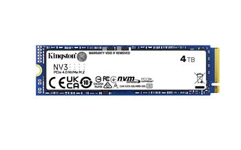 Kingston NV3/4TB/SSD/0/SAS/M.2 NVMe/5R