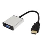 Konvertor HDMI A(M) -> VGA(F) + audio (stereo)