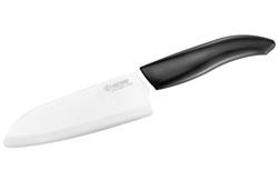 KYOCERA keramický nůž s bílou čepelí/ 14 cm dlouhá čepel/ černá plastová rukojeť