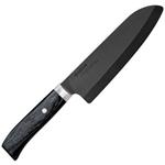 Kyocera Kuchařský nůž Santoku 16 cm s dřevěnou rukojetí