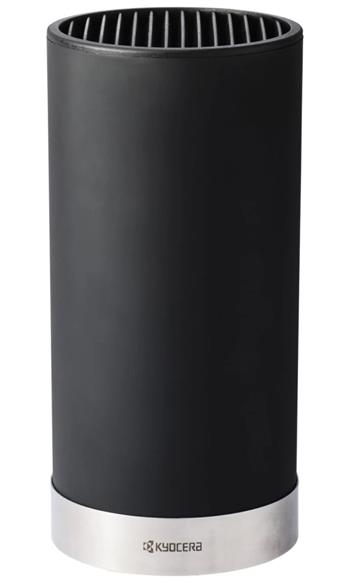 Kyocera Kulatý blok na nože pro 6–8 nožů, Soft Touch, černý