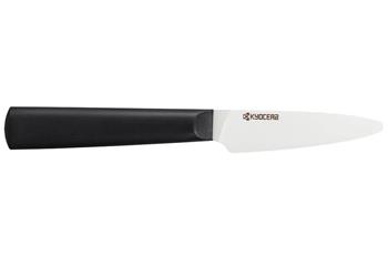 Kyocera Loupací nůž 7,5 cm, bílá čepel, černá rukojeť