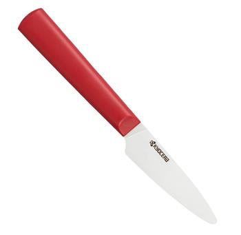 Kyocera Loupací nůž 7,5 cm, bílá čepel, červená rukojeť