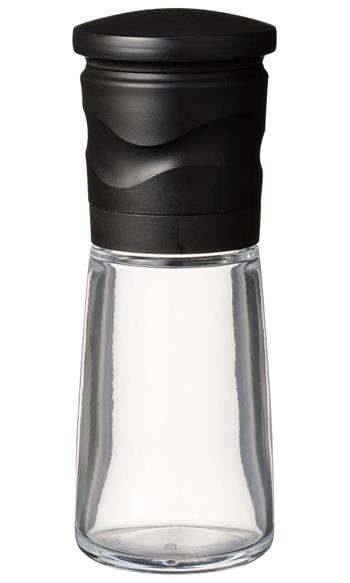 Kyocera Malý keramický mlýnek na sůl, pepř a koření, černý