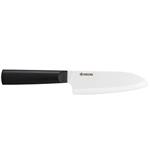 Kyocera Nůž Santoku 14 cm, bílá čepel, černá rukojeť