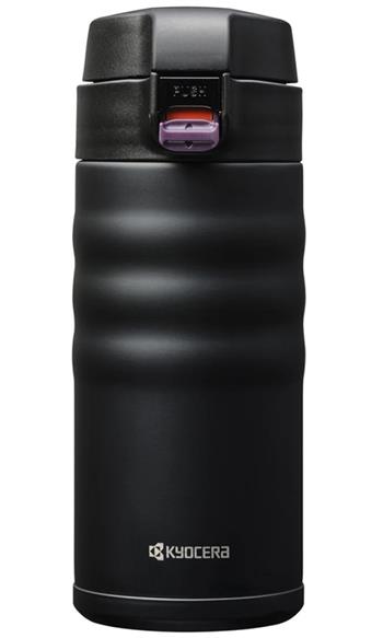 Kyocera Termoláhev 350 ml, víčko flip-top, černá