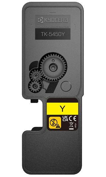 Kyocera toner TK-5450Y yellow na 3 200 A4 (při 5% pokrytí), pro PA2600cx/cwx, MA2600cfx/cwfx