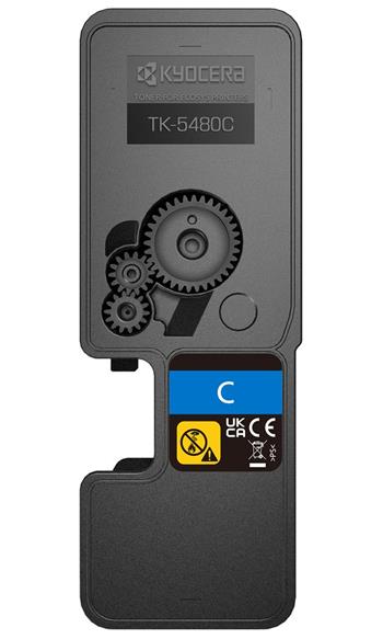 Kyocera toner TK-5480C cyan na 1 250 A4 (při 5% pokrytí), pro PA2101, MA2101