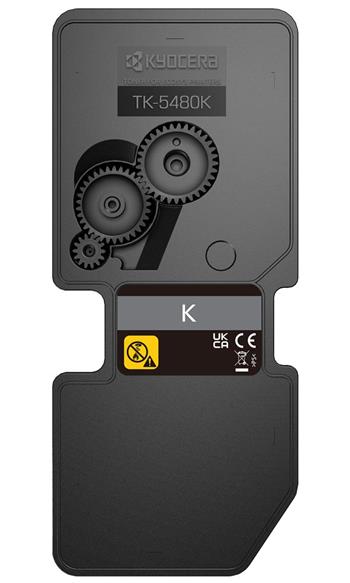 Kyocera toner TK-5480K černý na 1 250 A4 (při 5% pokrytí), pro PA2101, MA2101