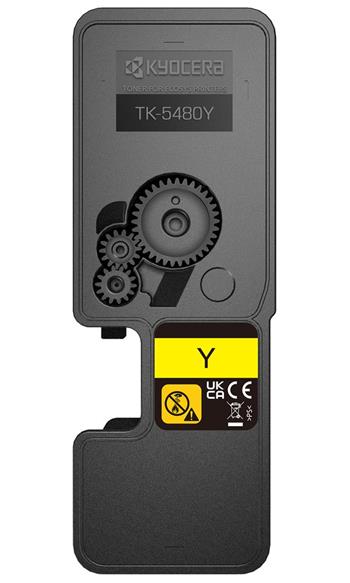 Kyocera toner TK-5480Y yellow na 1 250 A4 (při 5% pokrytí), pro PA2101, MA2101