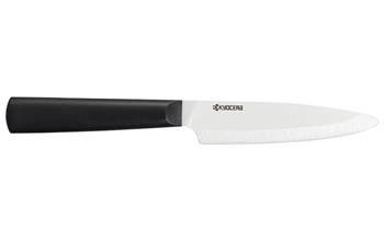 Kyocera Univerzální nůž 11 cm, bílá čepel, černá rukojeť