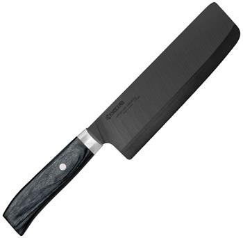Kyocera Zeleninový nůž Nakiri 16 cm s dřevěnou rukojetí