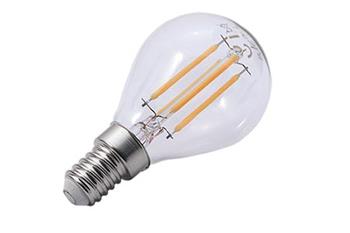 LED žárovka Filament P45, E14, 2700K, 4W, 470lm, 300°, čirá