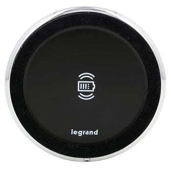 Legrand - Incara™ Mosaic - 15W bezdrátová nabíječka bez zdroje, černá