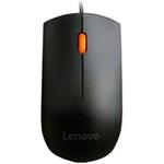 Lenovo 300/Kancelářská/Optická/1 600 DPI/Drátová USB/Černá