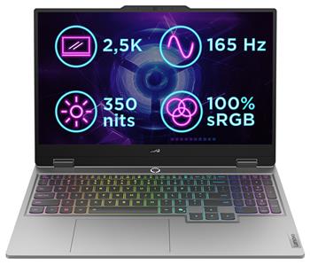 Lenovo LOQ/15IRX10/i7-13650HX/15,6"/QHD/32GB/1TB/RTX 5070/bez OS/Gray/2R