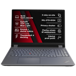 Lenovo ThinkPad P/P16 Gen 2/i7-14700HX/16"/QHD/32GB/1TB SSD/RTX 2000A/W11P/Black/3R