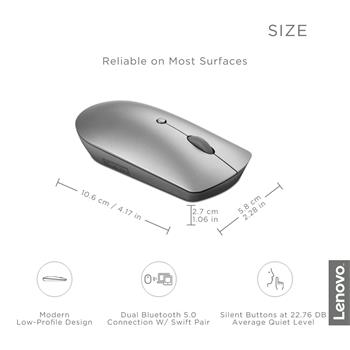 Lenovo Yoga Bluetooth Silent Mouse (Tidal Teal)