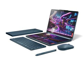 Lenovo Yoga Book 9/13IMU9/U7-155U/13,3"/2880x1800/T/32GB/1TB SSD/4C-iGPU/W11P/Tidal Teal/3R