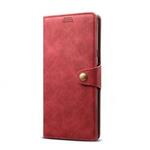 Lenuo Leather pro Xiaomi Redmi Note 8 Pro, červená