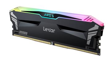 Lexar ARES DDR5 32GB (kit 2x16GB) UDIMM 6400MHz CL32 XMP 3.0 - RGB, Heatsink, černá