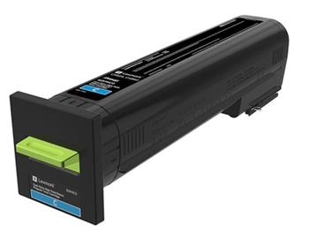 Lexmark CX825, CX860 Cyan Extra High Yield Return Program Toner Cartridge - 22 000 stran