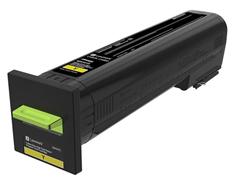 Lexmark CX825, CX860 Yellow Extra High Yield Return Program Toner Cartridge - 22 000 stran