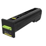 Lexmark CX825, CX860 Yellow Extra High Yield Return Program Toner Cartridge - 22 000 stran