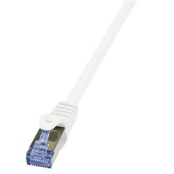 LOGILINK - Patch kabel Cat.6A 10G S/FTP PIMF PrimeLine 5m bílý
