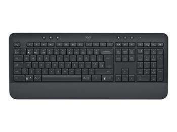 Logitech klávesnice Wireless Keyboard K650, CZ/SK, Bolt přijímač,bluetooth,tlumené klávesy, grafitová