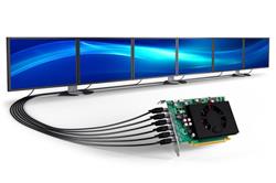 MATROX C680 4GB, MiniDP, PCI-E x16, 6-out-put